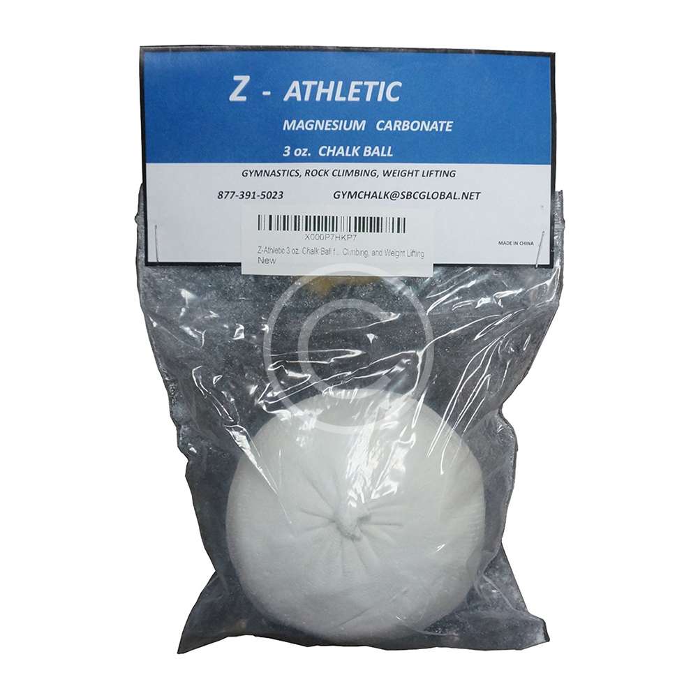 Z-Athletic Chalk Ball for Gymnastics and Weight Lifting Climbing 